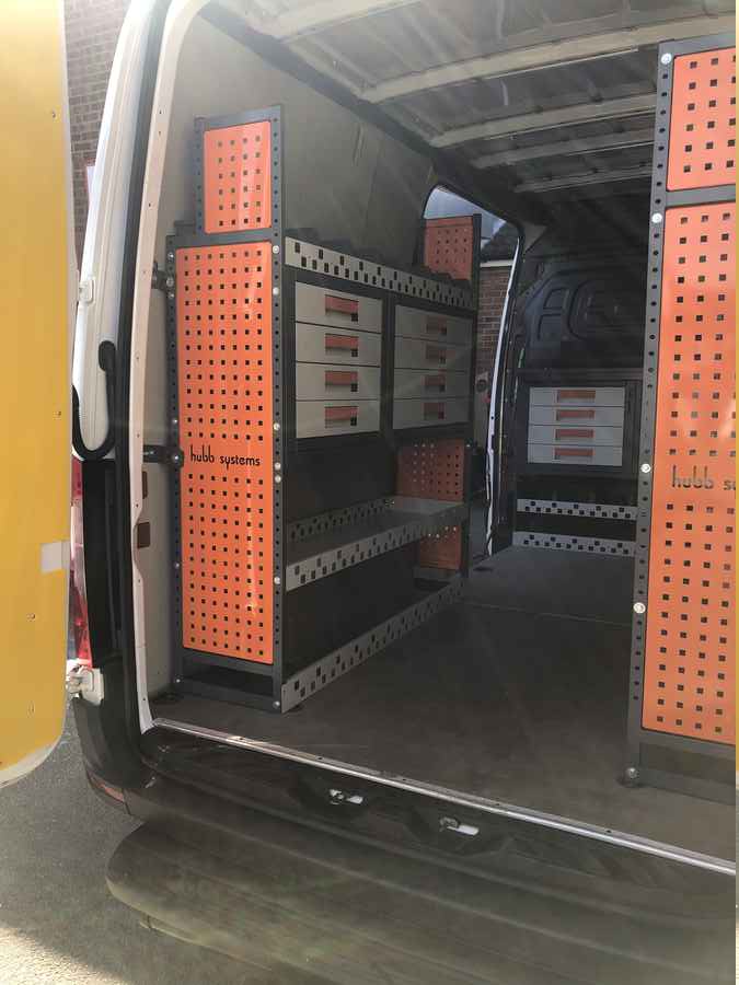 Van racking and shelving in Leicester Complete Vehicle Accessories